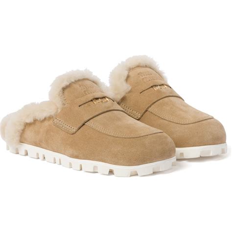 miu miu shearling clog|Miu Miu Genuine Shearling Clog (Women) .